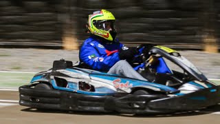 1:33 lap at omni karting circuit