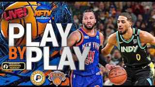 New York Knicks vs Indiana Pacers Play-By-Play & Watch Along | UnderDog Fantasy