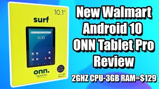 New Walmart 10.1” ONN Pro Android 10 Tablet Review Is it worth $130?