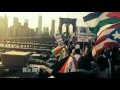 NYC: Protesters Hang Palestinian Flag from Manhattan Bridge