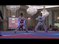 2017 us open elite male kumite 60 kg maximilino larrosa ury vs douglas brose bra