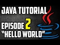 Java Tutorial For Beginners Episode 2: A Closer Look at Hello World