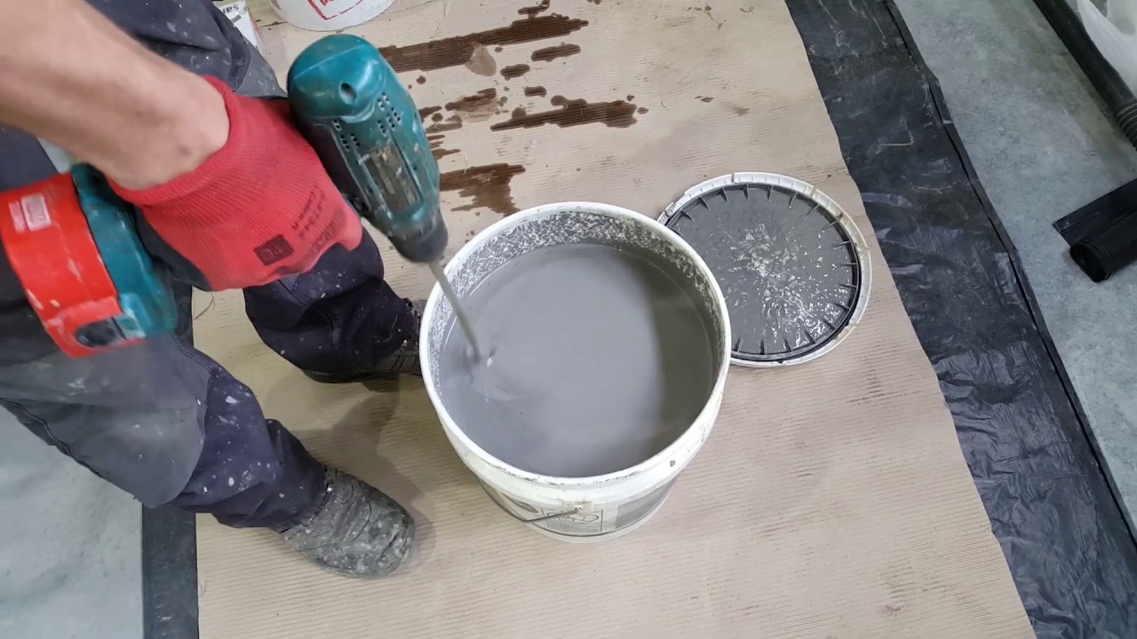 How To Fill Joints In Concrete Floors With EUCO QWIKjoint UVR - YouTube