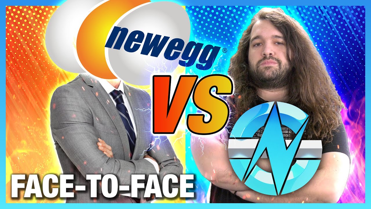 Confronting Newegg Face-to-Face