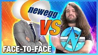 Confronting Newegg Face-to-Face