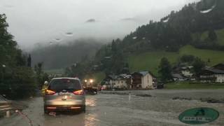 Großarl Unwetter Murenabgang