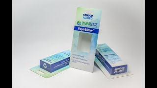 Sonoco Alloyd PaperBlister(TM) - recyclable packaging to meet your sustainability goals