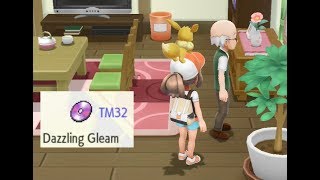 Pokémon: Let's Go, Eevee! // TM32 Dazzling Gleam Location