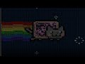 Nyan Cat ASCII art version