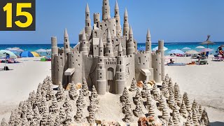 TOP 15 IMPRESSIVE Sand Castles