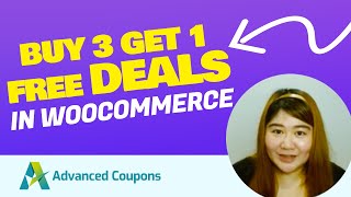 Buy 3 Get 1 Free In WooCommerce With Advanced Coupons