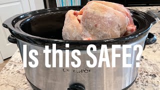 Is it Safe to Cook Frozen Chicken in the Crock Pot?
