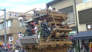 2018守横町「山車」石岡のおまつり(常陸國總社宮例大祭)平成30年度