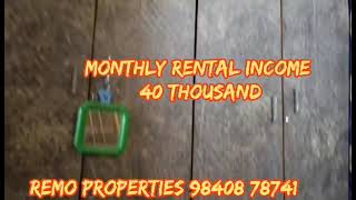 Velachery 100 Feet Road  4 BHK Individual House Sale Monthly Rental Income 40 Thousand