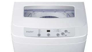 Haier HLP24E Review. Haier 1.5 Cu. Ft. Large Capacity Portable Washer HLP24E review [HD]