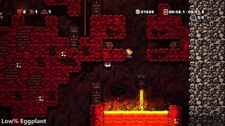 Spelunky HD - Low% Eggplant (Bookskip) in 10:31.568