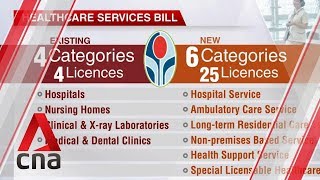 Healthcare Services Bill to replace Private Hospitals and Medical Clinics Act