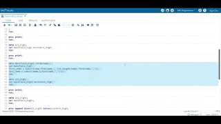 BASE SAS Tip #4: Append one dataset to another