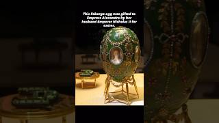 Alexander palace egg #faberge #history #historyshorts #artifacts #russianhistory #romanov #easter