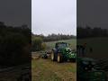 💚🦌 John Deere 🦌💚 6155m+Krone Swadro 1400 #agriculture #johndeere #farming #krone #alfafa #silage