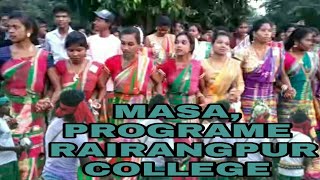 RAIRANGPUR COLLEGE REMA NEPEL //SANTALI VIDEO SONG FULL