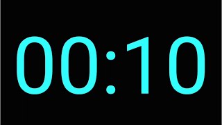 10 Second Countdown Timer [ DARK MODE ]