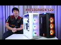 รีวิวเคสคอมพิวเตอร์ cooler master masterbox 520 argb แถมพัดลม cf120 argbx3 รองรับหม้อน้ำ 360mm