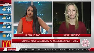 San Matteo County school district ends contact tracing