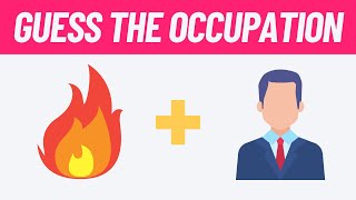 Can You Guess The Job Profession By Emoji ? | Jobs Guessing Game