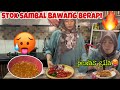 TAKUT SAKIT PERUT JGN MAKAN🥵⁉️STOK SAMBAL BAWANG PEDAS MERAPI🔥 MANTAPPP👍🏻