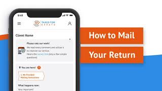 Taxes for Expats (TFX) - How to Mail Your Return