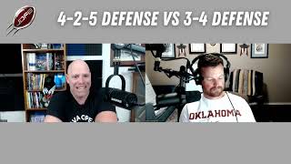 4-2-5 Defense vs 3-4 Defense | Football Coaching Podcast S14E01