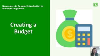 TD Sponsored Webinar: Introduction to Money Management for Newcomers in Canada | Watch Now!