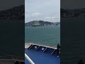 Interislander Inter Island Ferry approaching Wellington New Zealand