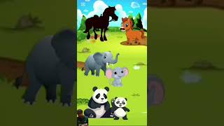 मेरा असली पापा कौन है 😱😟 #cartoon #story #puzzle #moralstories #animals#kahani#animation #shortfeed