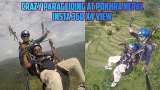 Crazy Paragliding in Pokhara, Nepal 🇳🇵 - Pokhara The Most Beautiful City for Paragliding |