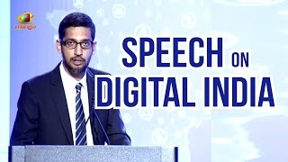 Google CEO Sundar Pichai Speech On Digital India | PM Narendra Modi US Tour | Mango News