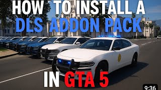 How to install a DLS Addon Pack In GTA 5 2025 #gta5 #lspdfr #addon