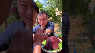 A few peanuts for a delicious pig liver#food #mukbang #shorts