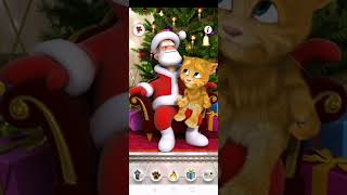 Talking Santa meets ginger Gameplay for android