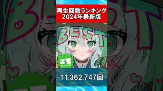 東方Vocal 再生回数ランキングTOP10【2024年最新版】 #Shorts