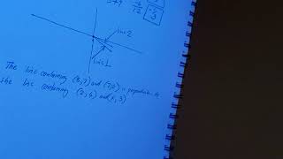 Missing coordinates for parallel and perpendicular lines.