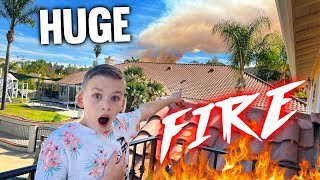 HUGE FIRE SCARE!