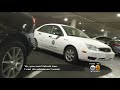 caught on video pasadena worker berates woman for bad driving blocks her car with city vehicle