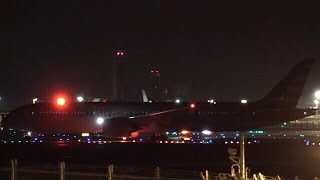 4K ロサンゼルス国際空港を目指し夜の成田国際空港を離陸する、アメリカン航空(American Airlines)  Boeing 787-9  N839AA  2020年01月03日(金)