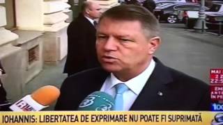 STIRIPESURSE.RO Klaus Iohannis despre actiunea ANAF impotriva Antenei 3