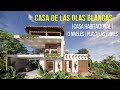 CASA DE LAS OLAS BLANCAS | ESTILO BALI -MODERNO  |PLAYA LAS FLORES | TERRENO IRREGULAR |