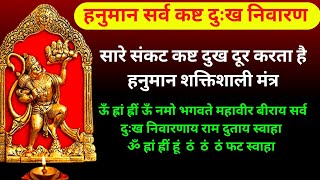 सर्व दुःख निवारण महावीर हनुमान मंत्र,सर्व संकट विघ्न विनाशक वीर मंत्र,जब अति दुख हो तो इस मंत्र सुने