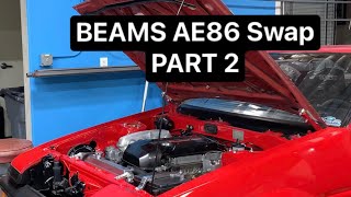 How to install a BEAMS 3SGE into an AE86 PART 2