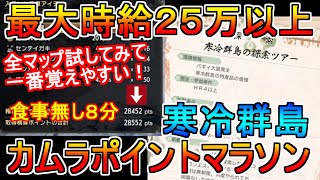 最大時給２５万以上　寒冷群島カムラポイント炭鉱夫周回マラソン　モンハンライズMHRise